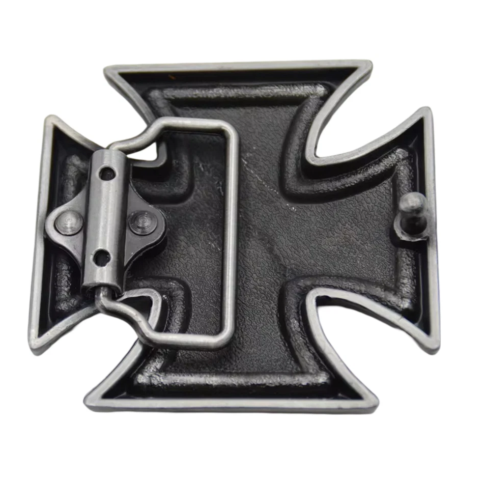 Gürtelschnalle Eisernes Kreuz für Gürtel bis 4 cm Breite