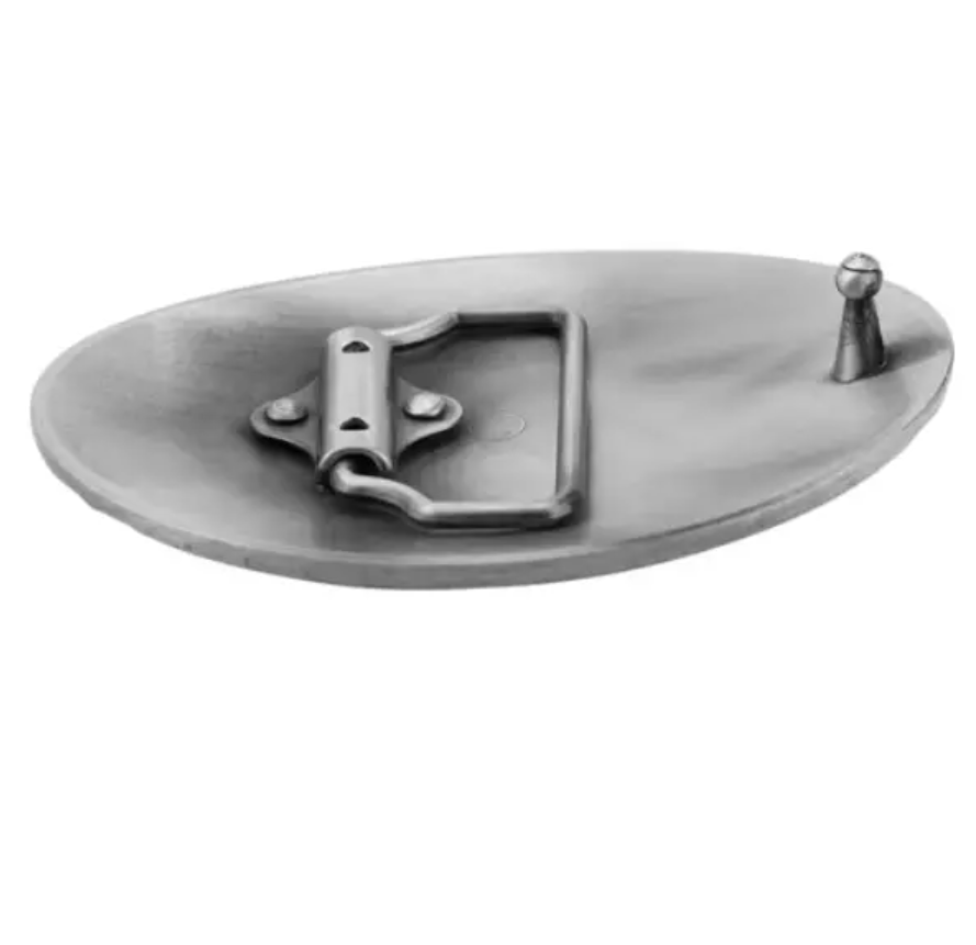 Gürtelschnalle Native Design Türkis-Optik für Gürtel bis 4 cm Breite
