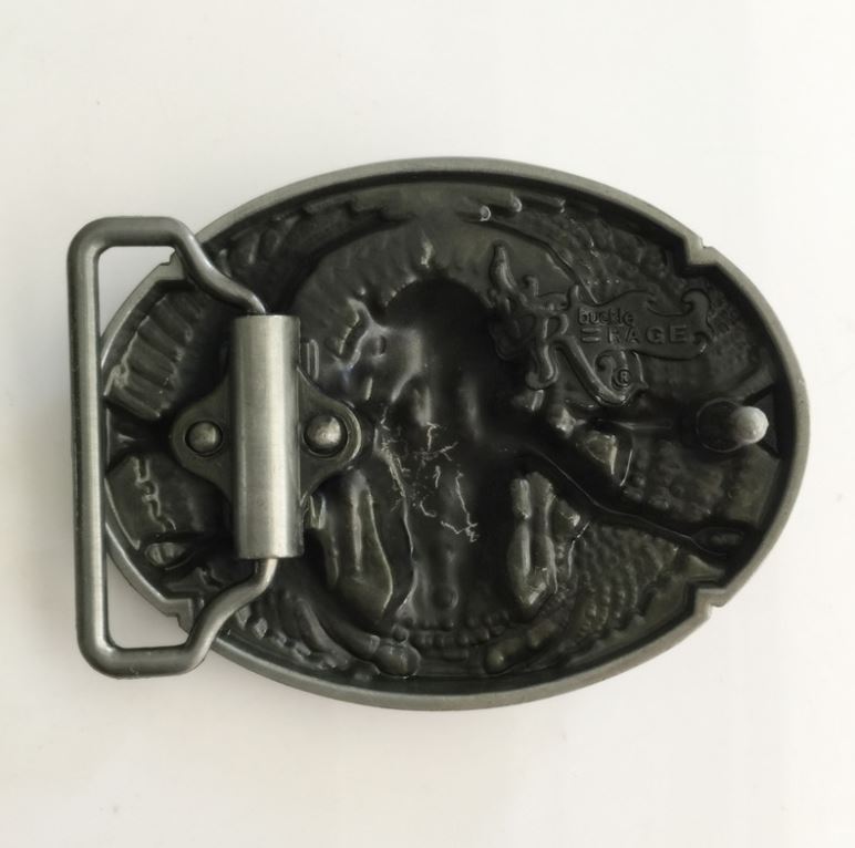Gürtelschnalle Indianer / Adler für Gürtel bis 4 cm Breite