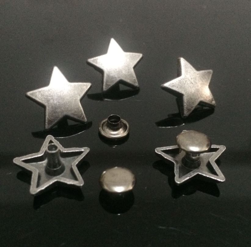 Texas Star Stern 15 mm Ziernieten