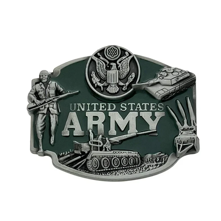 Gürtelschnalle United States Army für Gürtel bis 4 cm Breite