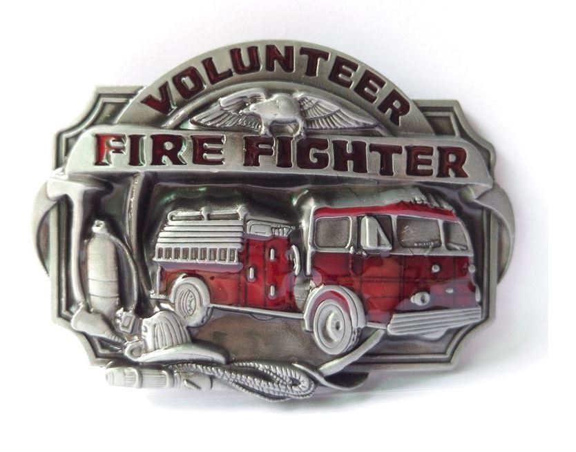 Gürtelschnalle Feuerwehr Fire Fighter für Gürtel bis 4 cm Breite