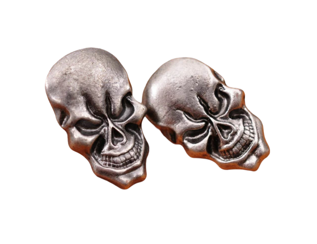 Skull Ziernieten 17 x 28 mm Biker
