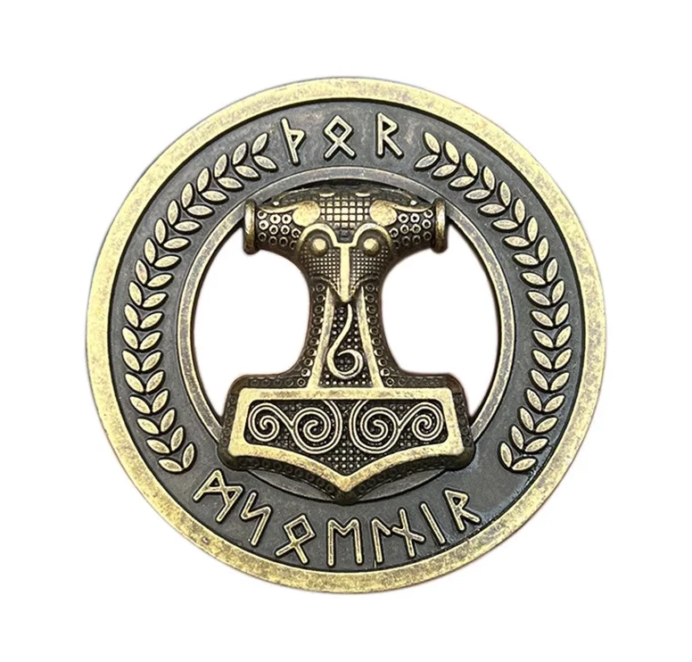 Gürtelschnalle Mjölnir für Gürtel bis 4 cm Breite